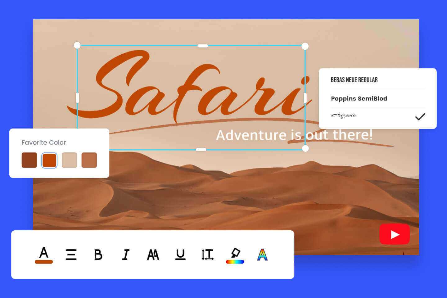 Бесплатное добавление текста на фото онлайн