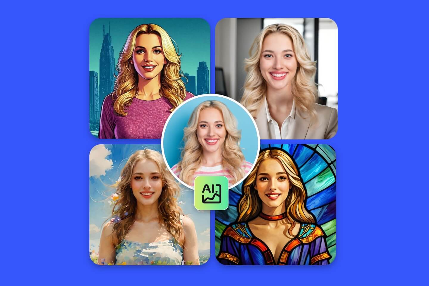 Convertir une image en œuvre d’art IA avec le générateur d’image IA gratuit en ligne de Fotor