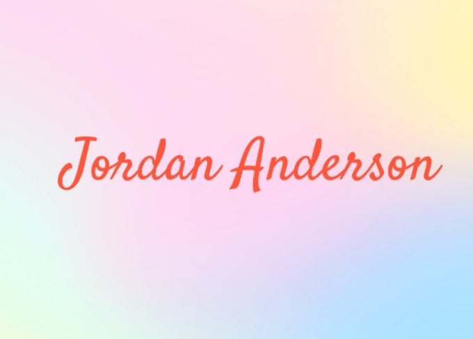 Replace the signature photo background color