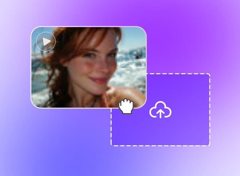 step 1 upload a video to Fotor AI video enhancer