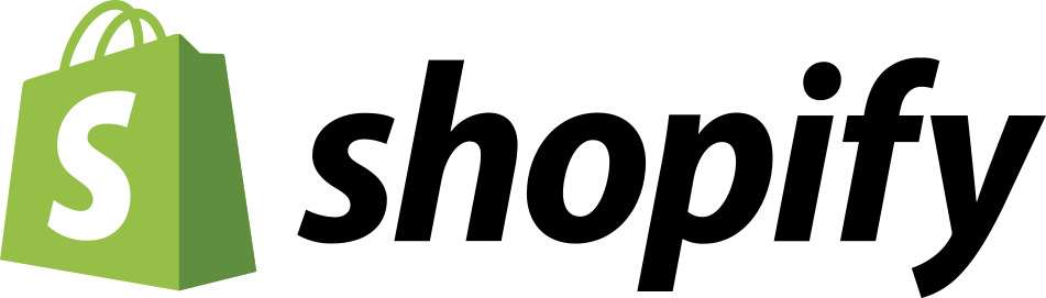 the logo of Shopify website